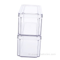 Boîte de rangement transparente avec couvercle pour fruits / légumes / viande